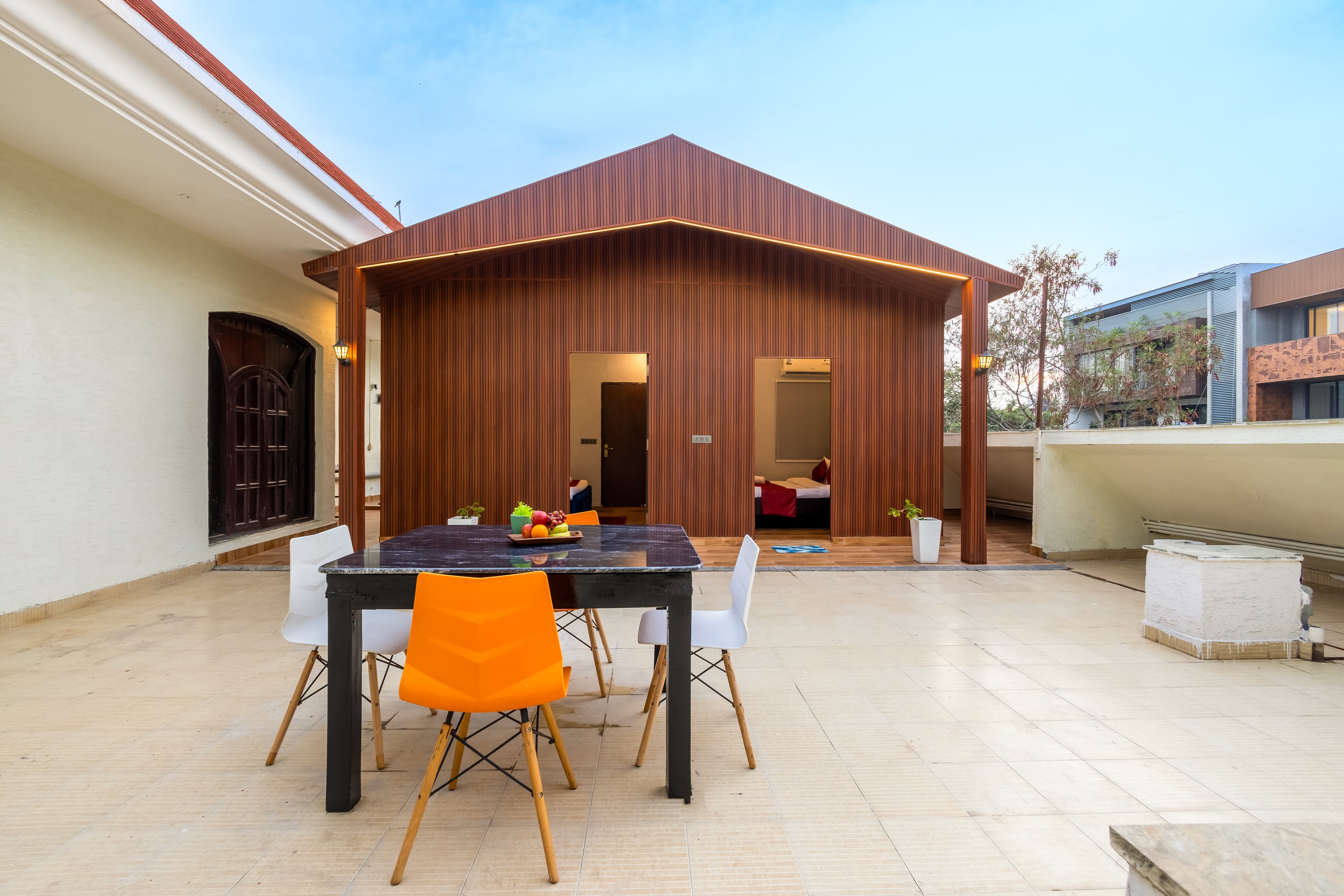 Rooftop Seating Area